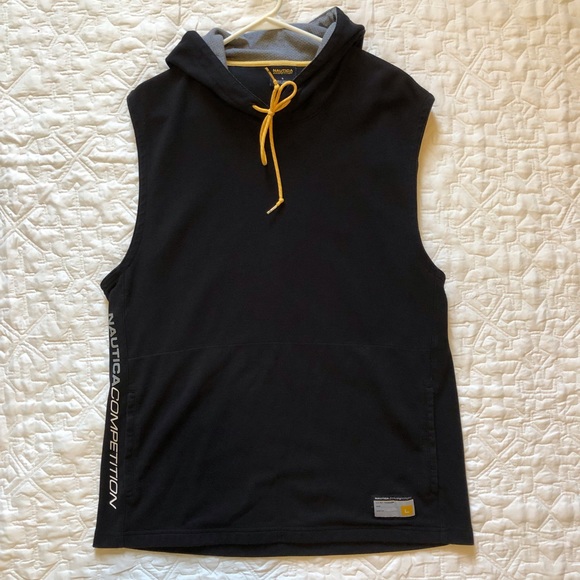 Nautica Other - Vintage Nautica Competition Sleeveless Hoodie Vest